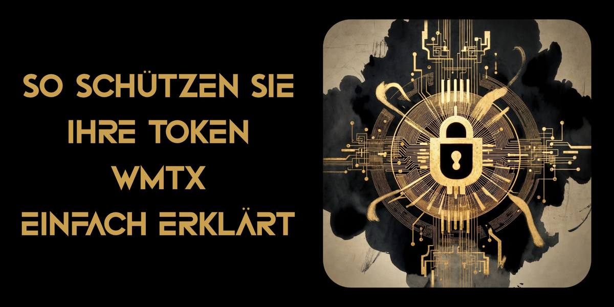 So schützen Sie Ihre Token / WMTx - Einfach erklärt