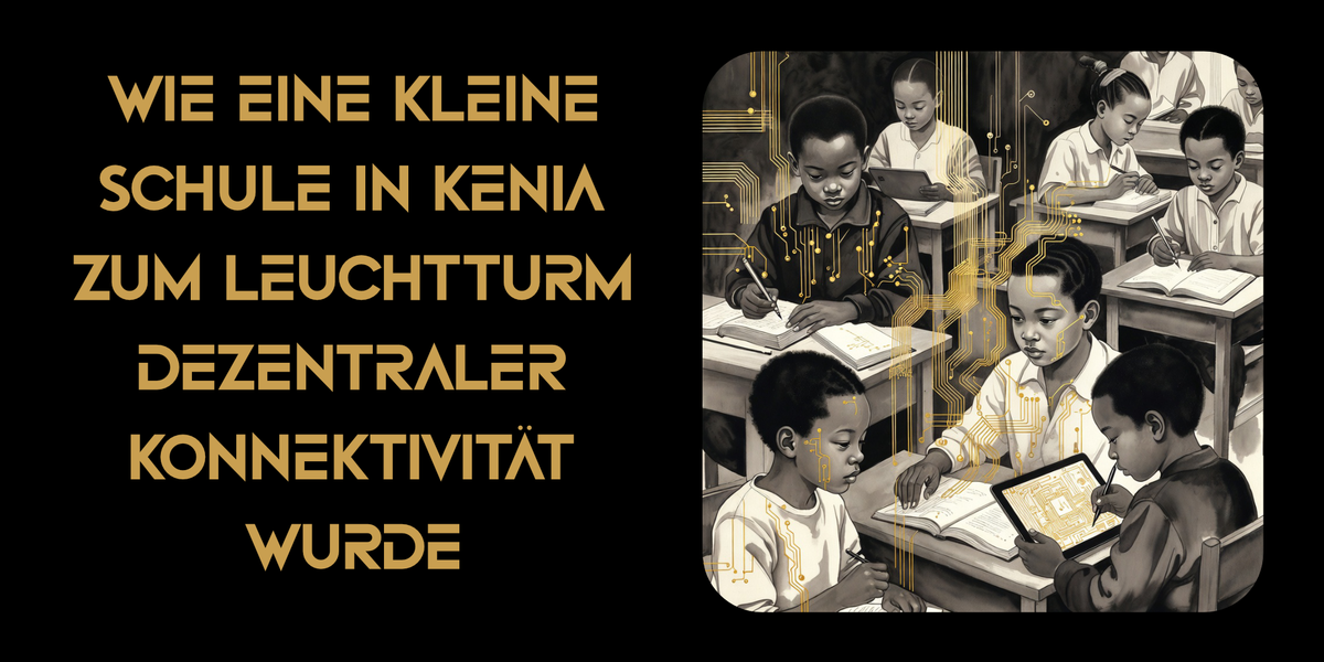 Wie eine kleine Schule in Kenia zum Leuchtturm dezentralisierter Konnektivität wurde