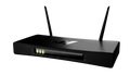 Frontier AirNode, schwarzes Gerät mit zwei Antennen